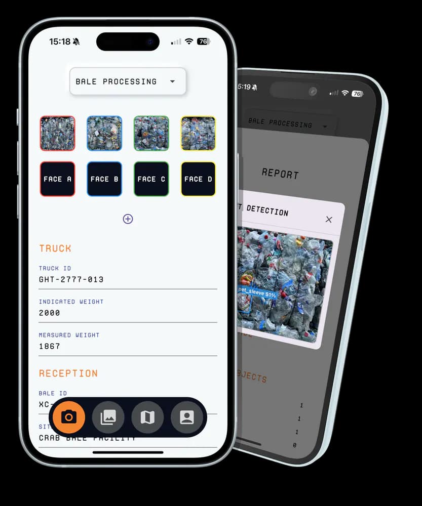 Mobile bale inspection app